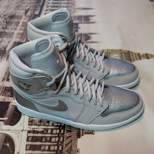 Nike Jordan 1 Retro OG Co.Jp High Tokyo 2020 White-metallic Silver Men Size 10